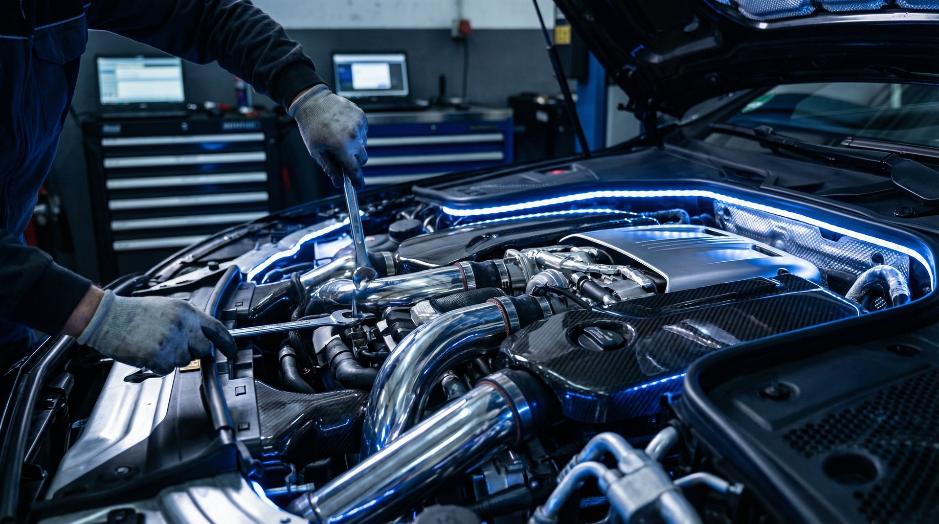 福利姬修车改装视频-涡轮增压改装教程