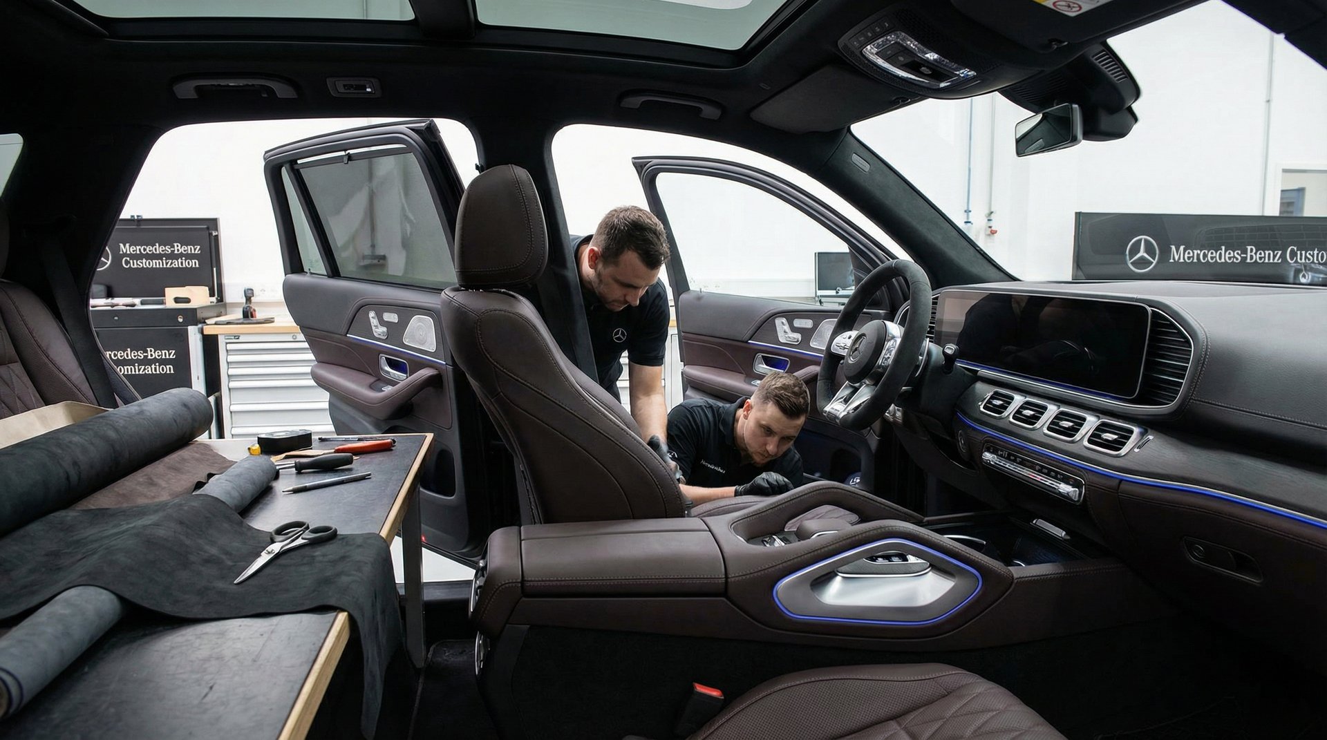 福利姬修车改装视频-内饰改装