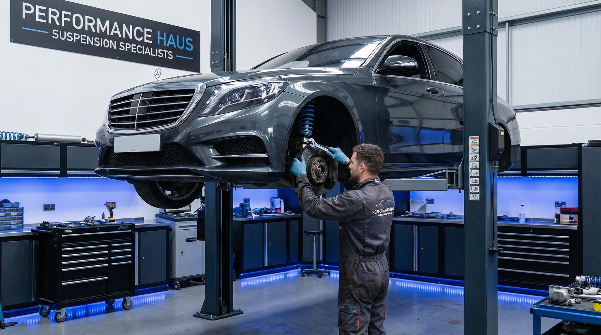 福利姬修车改装视频-避震升级